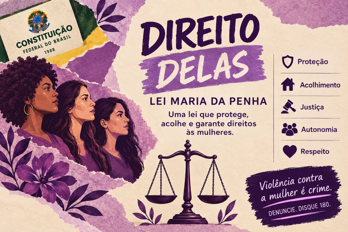 Lei Maria da Penha: guia completo de proteção à mulher